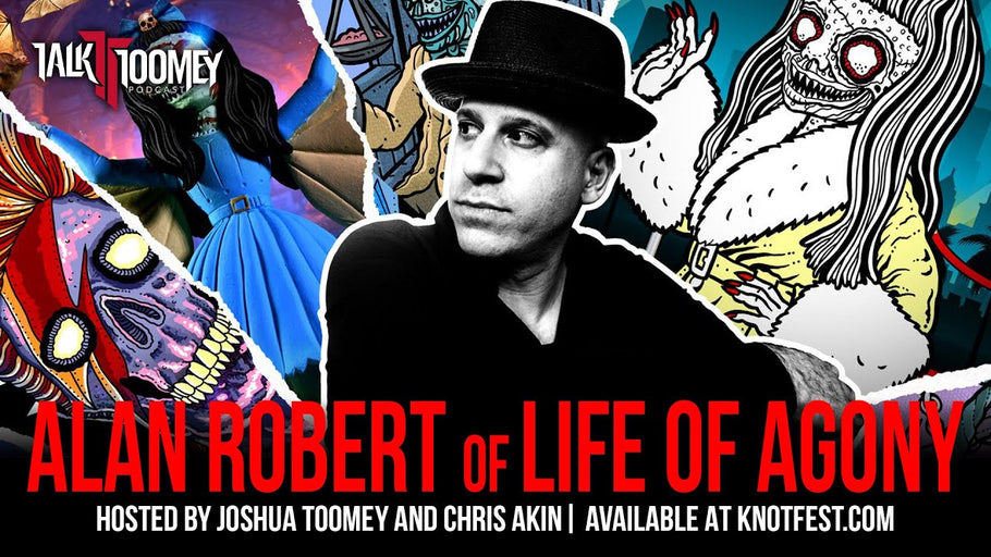 Alan Robert of Life of Agony talks 30 years of River Runs Red and more on the latest Talk Toomey Podcast