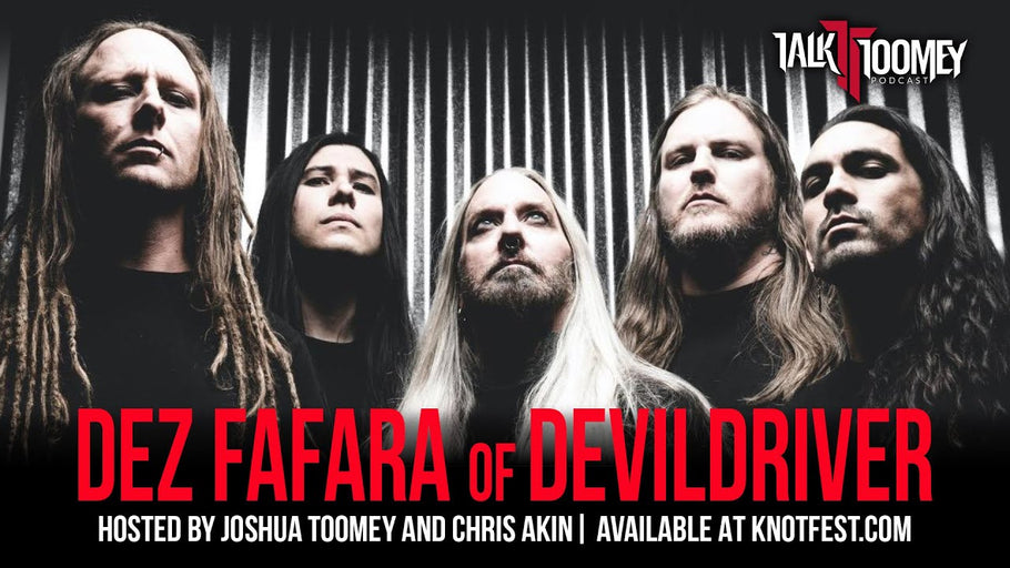 Dez Fafara on Dealing with Demons Vol. II, battling Covid and more on the latest Talk Toomey Podcast