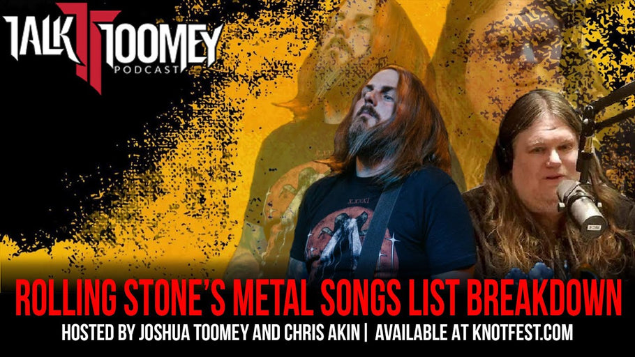 TALK TOOMEY | Top 100 Heavy Metal Songs List from Rolling Stone Breakdown