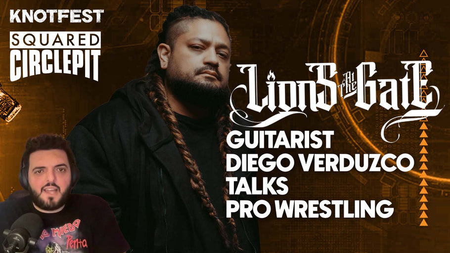 LIONS AT THE GATE’S DIEGO V. TALKS GOING TO LUCHA LIBRE SHOWS AS A KID – SQUARED CIRCLE PIT